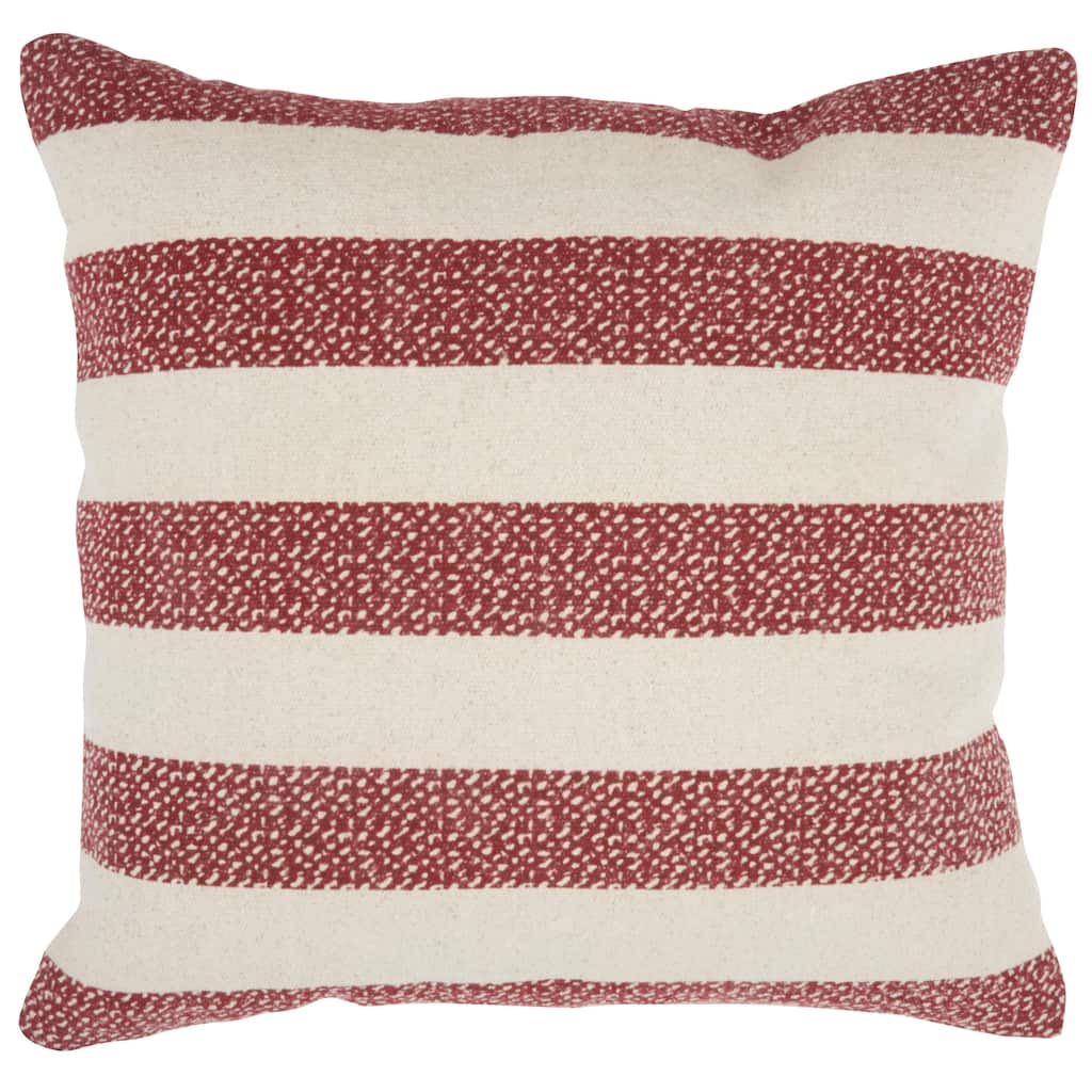 Mina Victory Printed Stripes Throw Pillow