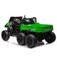 preview thumbnail 51 of 98, 24V Kids Ride-On 4WD UTV XXL Truck with Dump Bed, Remote Control, 6 Wheels, Foam Tires, Three-Point Safety Harness