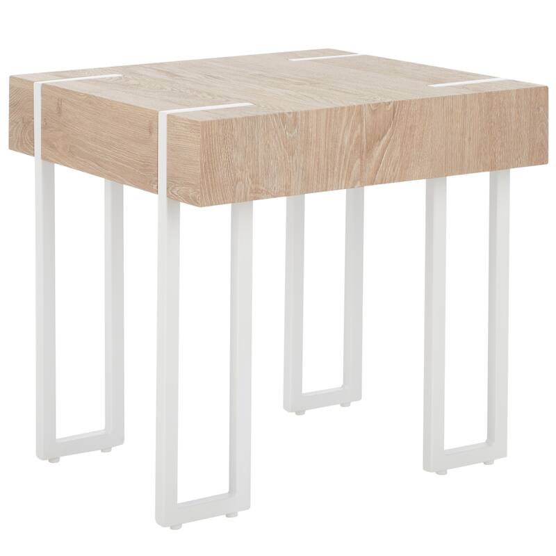 SAFAVIEH Home Collection Aberton End Table - 20" W x 20" D x 20" H