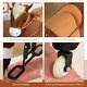 preview thumbnail 3 of 8, Large Plush Rocking Horse with Pedals and Wheels for Ages 5-16, 130 lbs Capacity