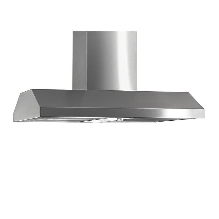 Overstock Imperial IS1948PSSB-8 810 CFM 48" Wide Island Range Hood with Heat Controlled Thermostat and Fire Safety Controls (Stainless Steel)