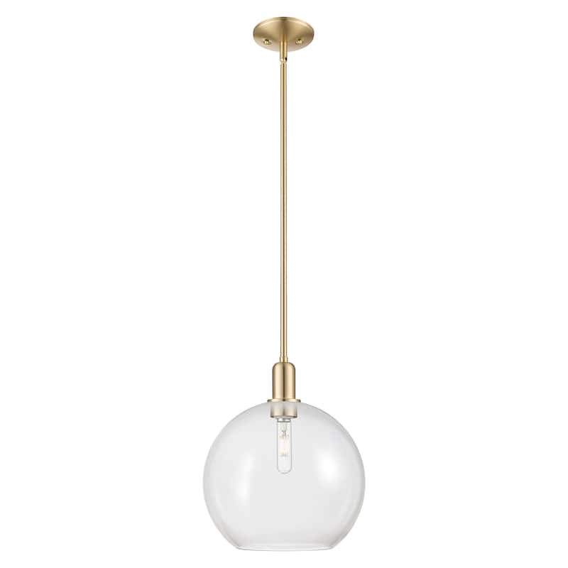 Innovations Lighting Endless Possibilities Arcadia - Athens - 1 Light 12" Stem Hung Mini Pendant - Clear/Champagne Bronze