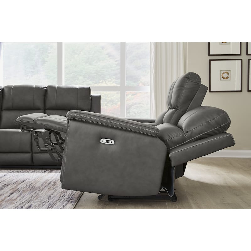 Signature Design by Ashley Burnley Power Reclining Sofa - 85" W x 41" D x 43" H