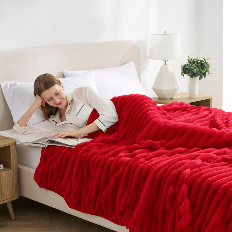 Empyrean Microplush Fleece Blanket - Ultra-Soft - Cozy Fuzzy Warm