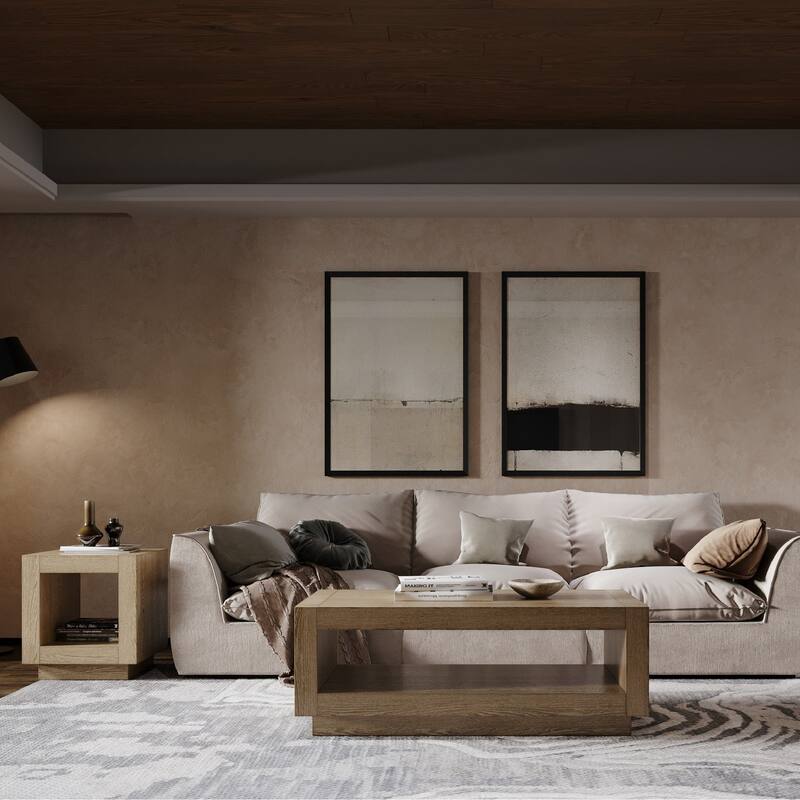 Maven Lane Artemis Contemporary Wooden Side Table