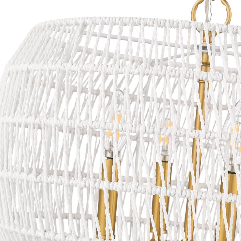 Ellie 19" Wide 4-Light Chandelier