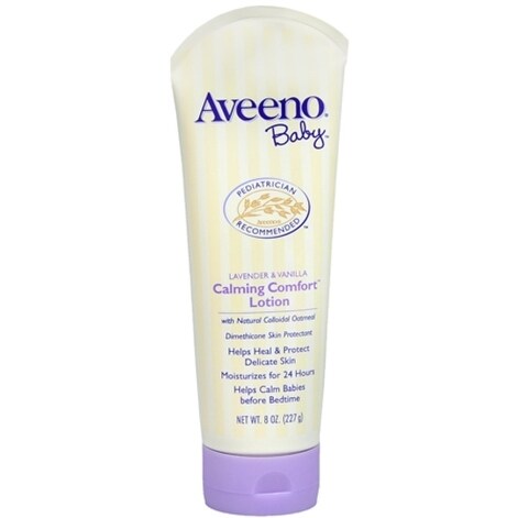 Shop Aveeno Baby Lavender Vanilla Calming Comfort Lotion 8 Oz