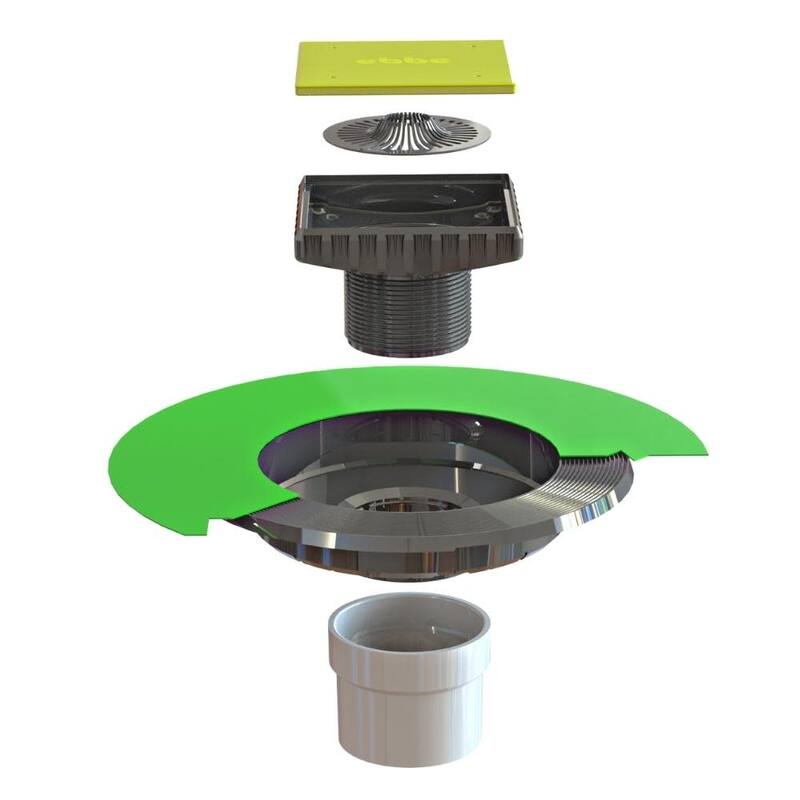 Ebbe America E4028 Ebbe VERSA-PVC Drain Bundle - Natural
