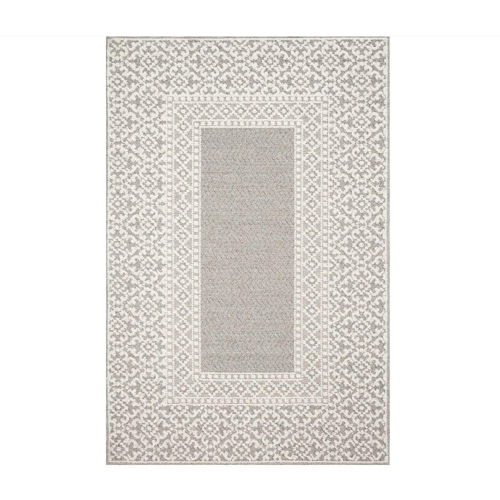 Alexander Home Denise Traditional Textured Indoor/ Outdoor Area Rug