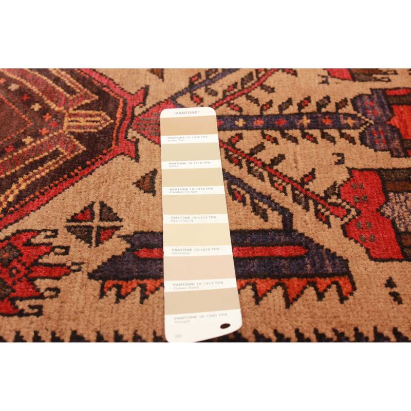 Teimani Tan Rug 2'11" x 4'7" - 2'11 x 4'7
