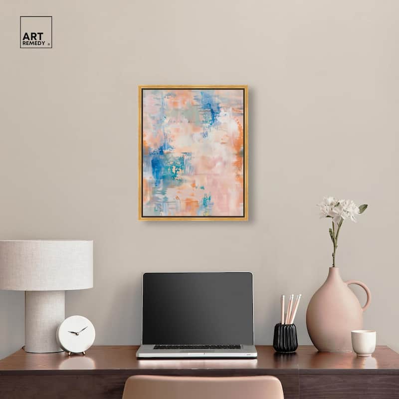 Kaleido Vortex I Canvas by Art Remedy