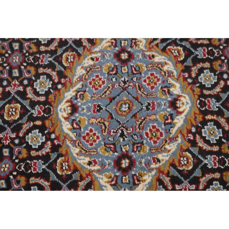 Red Geometric Tabriz Turkish Area Rug Machine Made Carpet - 9'7" x 12'7"