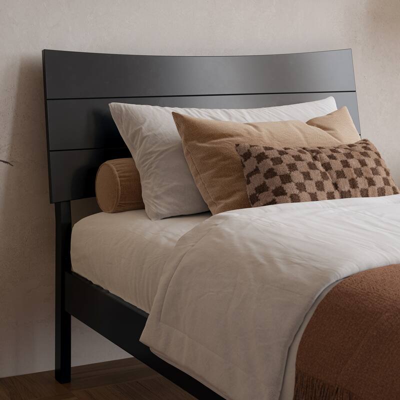 Phoenix Wood Platform Bed with Storage Drawers