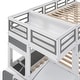 preview thumbnail 13 of 12, Twin over Twin Bus-shaped Bunk Bed with Wheels and Storage