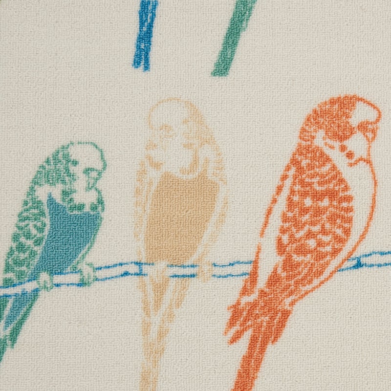 Waverly Sun N' Shade Modern Birds Indoor/Outdoor Area Rug