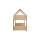 preview thumbnail 12 of 15, Low Height House Bunk Bed with Headboards,Guardrails,Ladder,Twin Over Twin Kids Bed