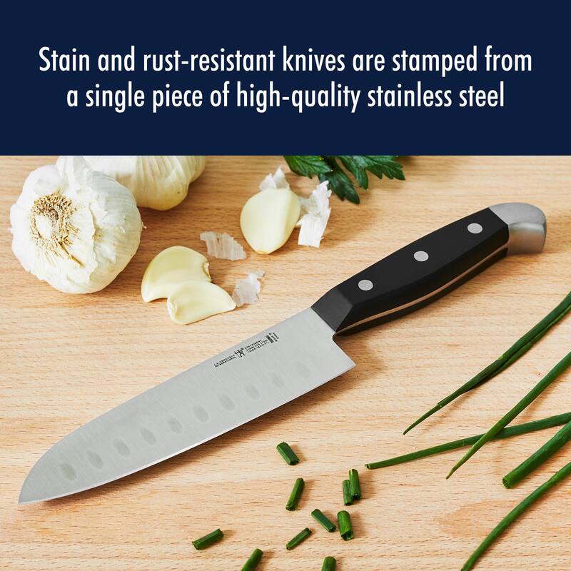 HENCKELS Statement Hollow Edge Santoku Knife