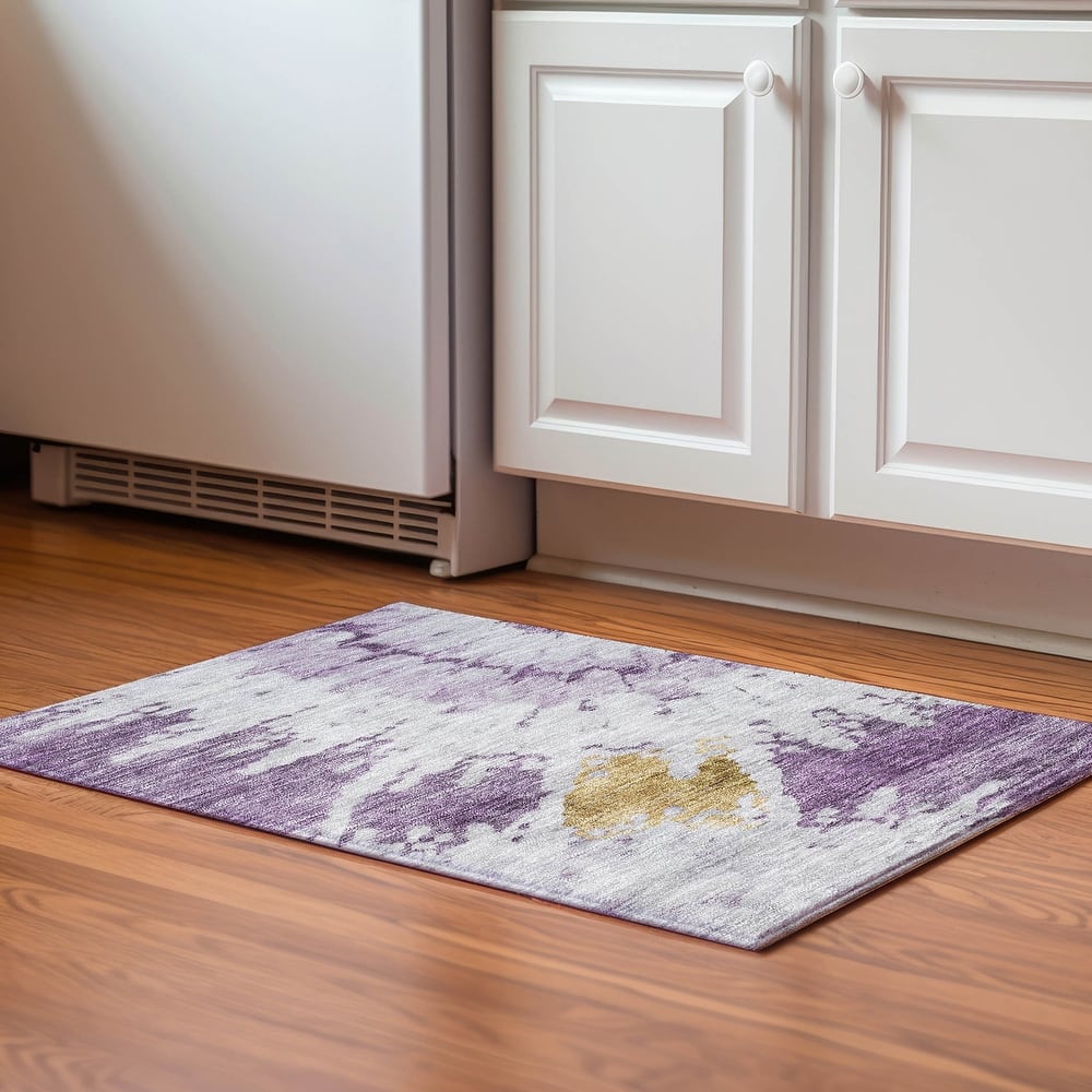 Premium Washable Super Soft Modern Spiral Mayfield Rug