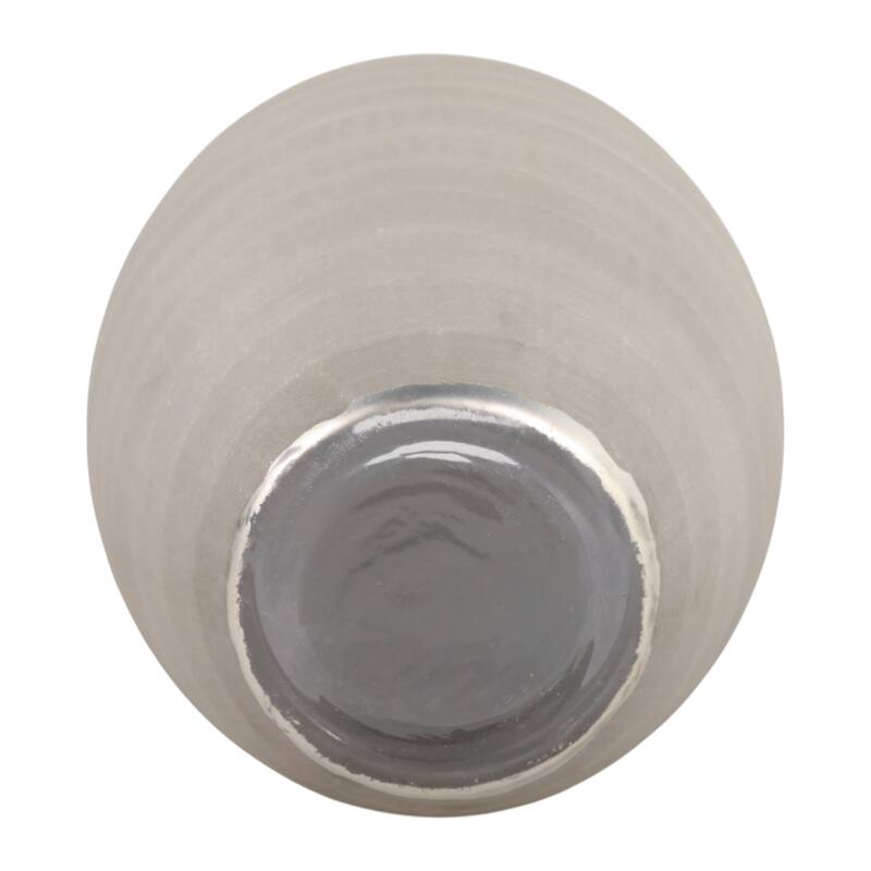 Glass Decorative Vase Modern Sleek Minimalist Contemporary Design