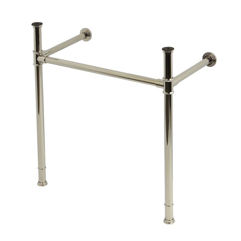 Kingston Brass Fauceture Stainless Steel Console Sink Legs - Polished Nickel