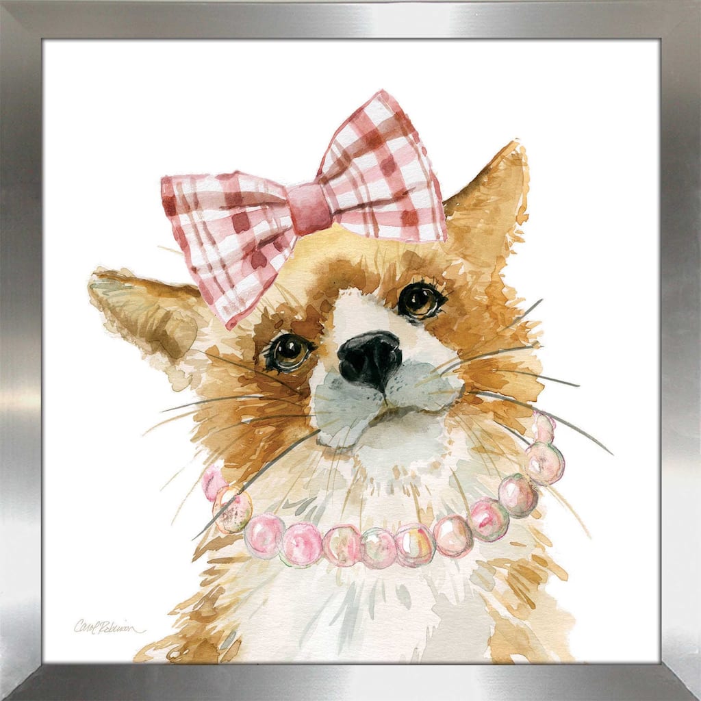 "Glamour Girls Fox" by Carol Robinson Print on Acrylic.