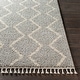 preview thumbnail 23 of 36, Livabliss Jada Moroccan Stripe Shag Area Rug