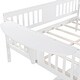 preview thumbnail 25 of 28, Roomfitters Full Size Daybed with Two Drawers, Wood Slat Support, Practical Storage Solution for Compact Spaces