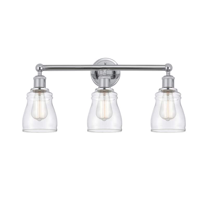 Innovations Lighting Ellery - 3 Light 23" Bath Vanity Light - Clear/Polished Chrome