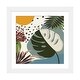 preview thumbnail 13 of 18, iCanvas "Minimal Tropical Scenery II" by Angel Estevez White - 16x16x1