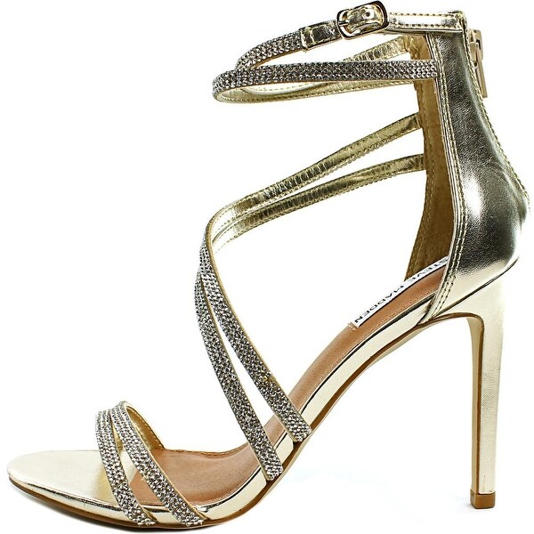 steve madden silver heels