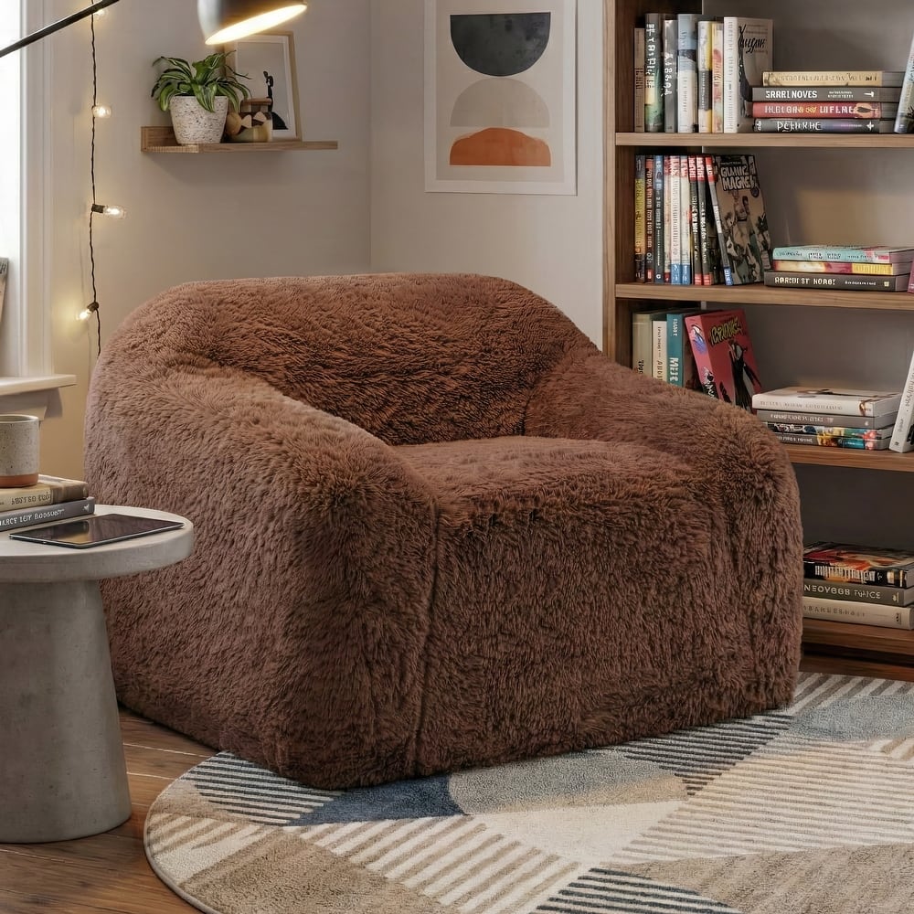 Furniture of America Phael Modern 42-inch Upholstered Foam Compressed Sofa Chair