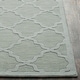 preview thumbnail 33 of 56, Hand-Woven Amy Tone-on-Tone Lattice Wool Rug - 3' x 5'