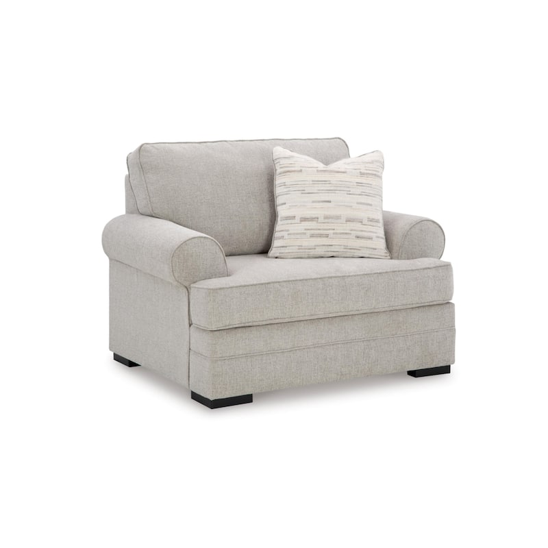 Signature Design by Ashley Eastonbridge Gray Oversized Chair - 52"W x 40"D x 39"H
