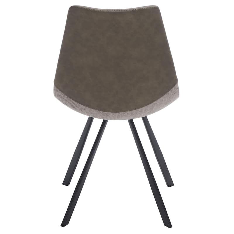 SAFAVIEH Gregoria Mid-Century Dining Chair (Set of 2) - 24 In. W x 19 In. D x 33 In. H - 24Wx19Dx33H