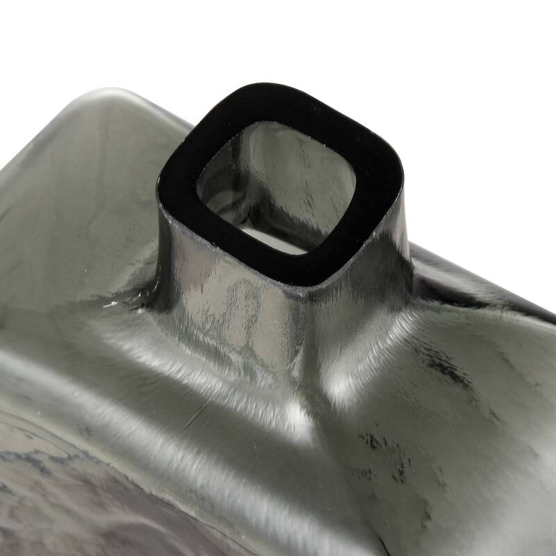 Elk Home Sellen Smoke Finish Glass 6 Inch Wide Vase