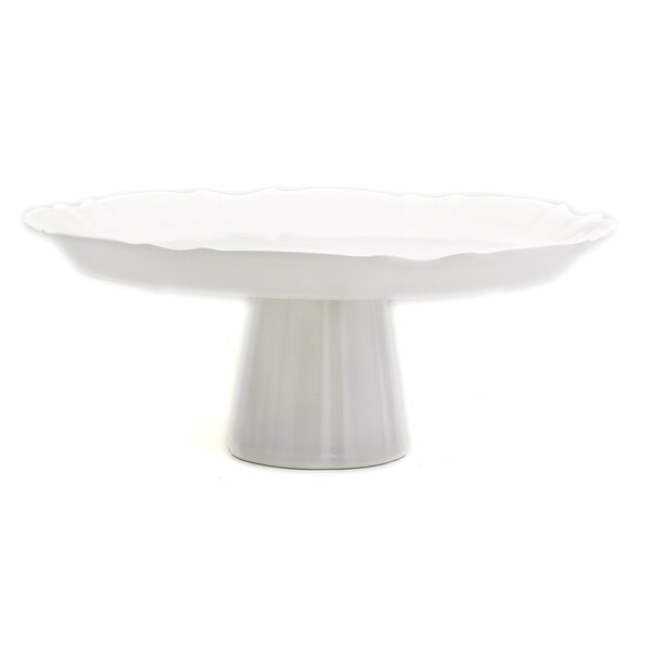 Euro Ceramica Chloe 11" Cake Stand/Footed Plate. Opens flyout.