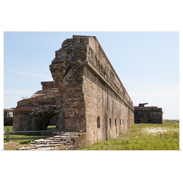 "Fort Pickens, Gulf Islands National Seashore" Poster Print