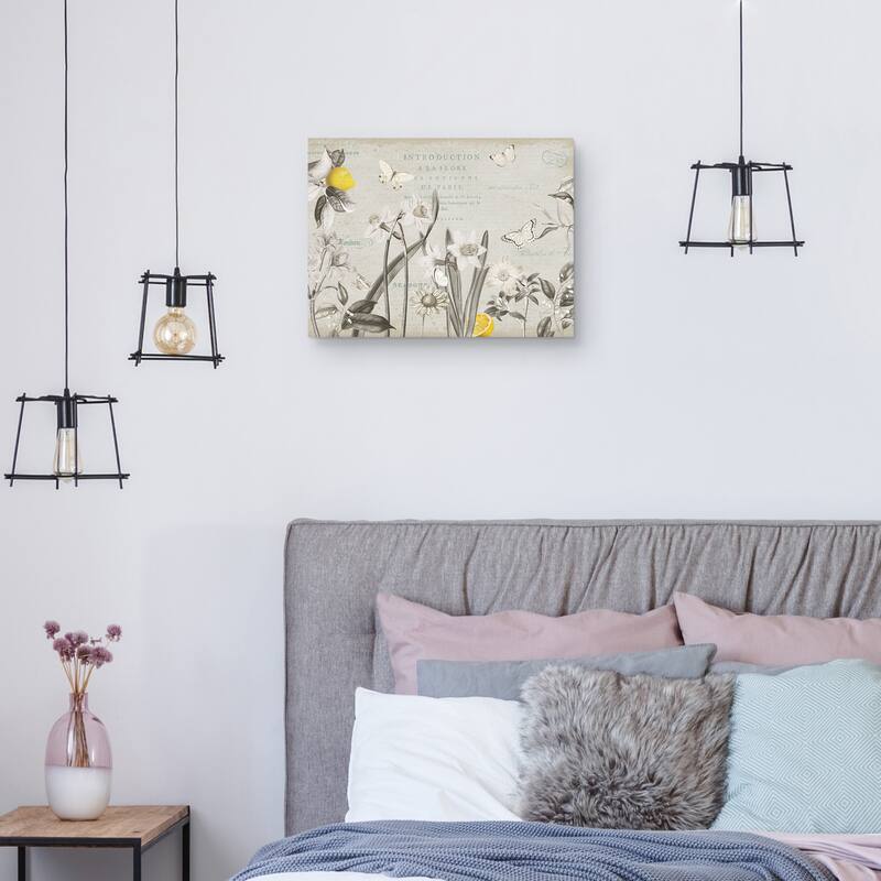 Citron Curiosities I Canvas Art Print