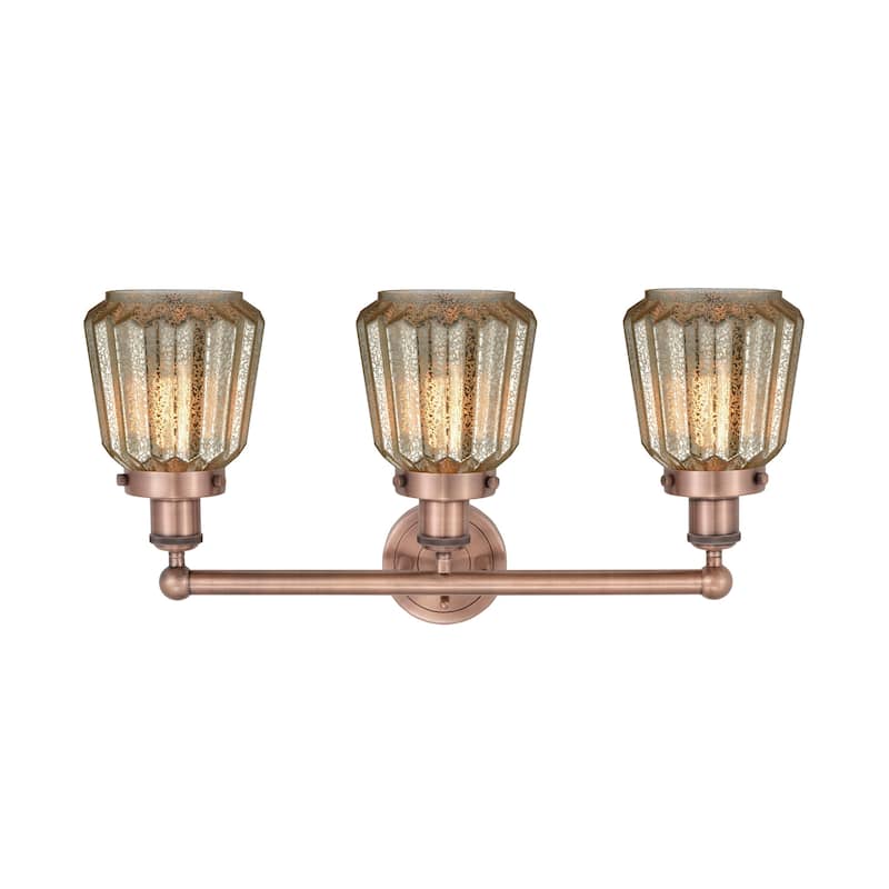 Innovations Lighting 616-3W-10-25 Chatham Vanity Chatham 3 Light 25"