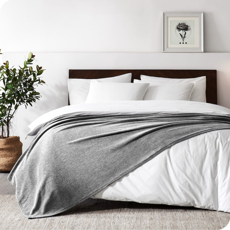 Bare Home Lightweight Polar Fleece Blanket