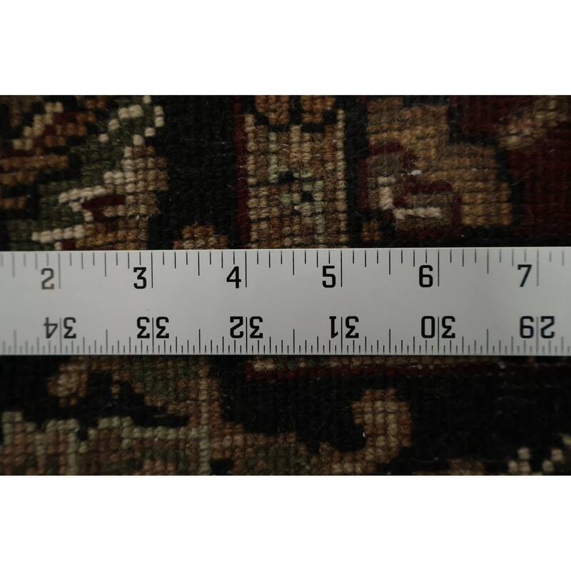 Hand Knotted Oriental 100% Wool Carpet Traditional Floral Red Agra Area Rug - 6' 0'' X 4' 1''