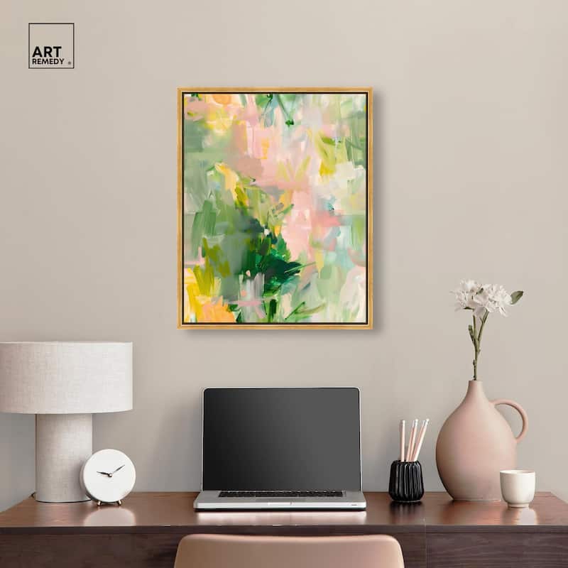 Quantum Hues II Canvas by Art Remedy