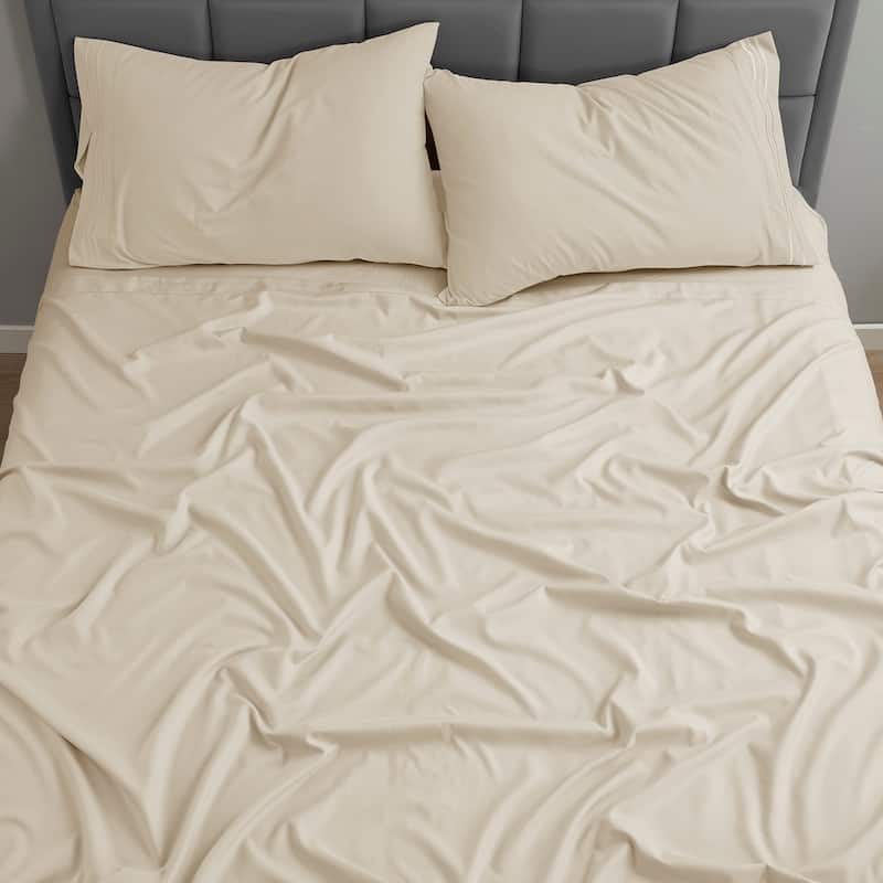 Clara Clark Premium 1800 Series Ultra-soft Deep Pocket Bed Sheet Set