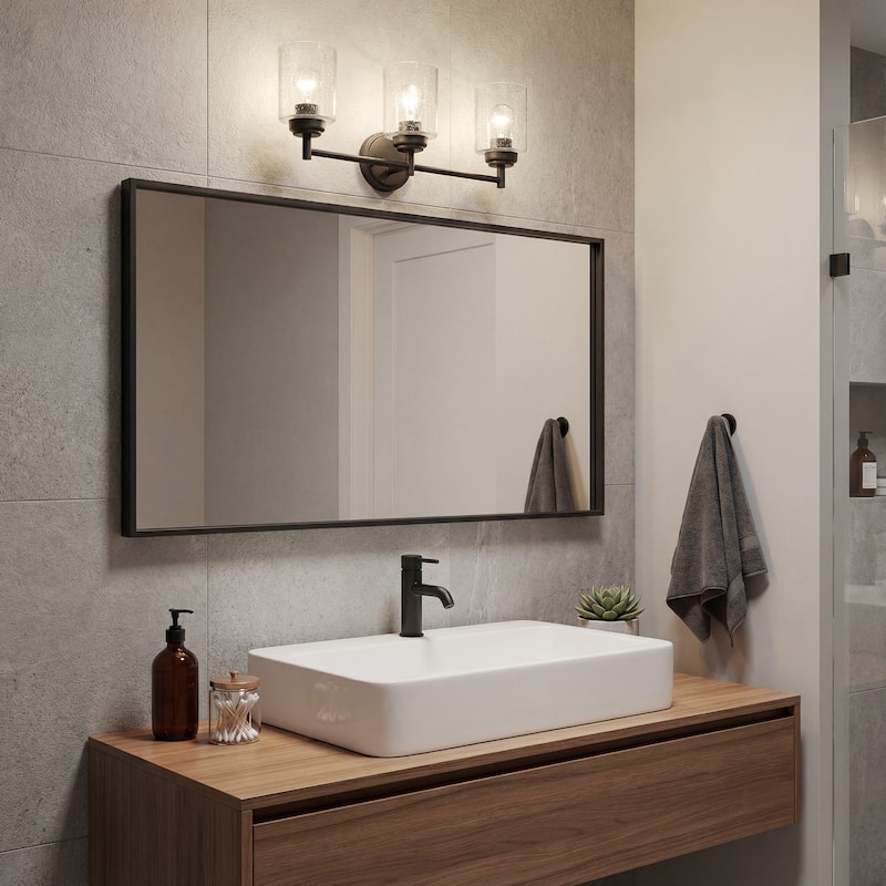 Kichler Lighting Winslow 3-Light Vanity Light Black