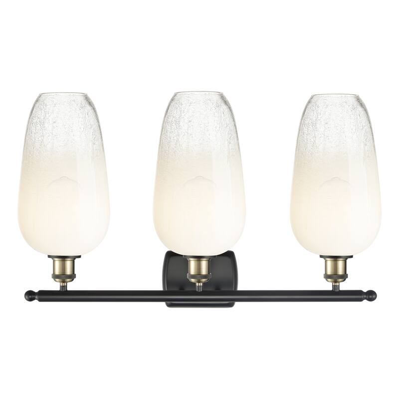 Innovations Lighting Endless Possibilities Ballston - Brookhaven Flute - 3 Light 27" Bath Vanity Light