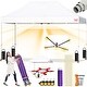 preview thumbnail 32 of 64, Tradesparker ez Pop-Up Canopy Tent Commercial Instant Shade 10x15ft without sidewall - White