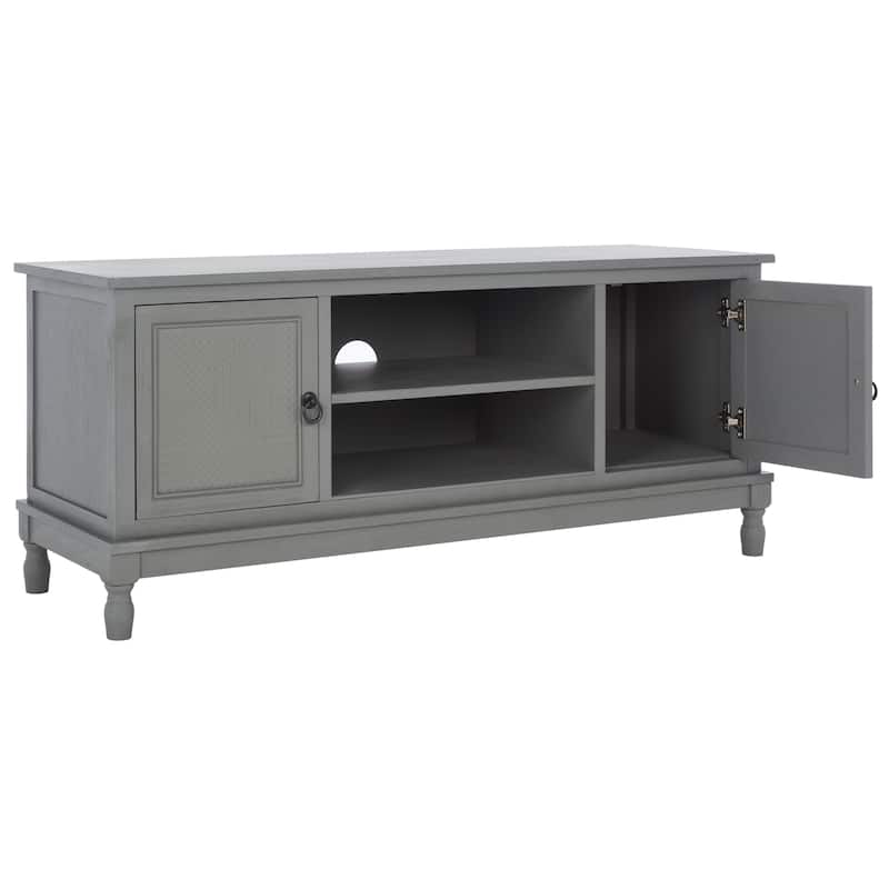 SAFAVIEH Haines 2 Door 1 Shelf Media Stand - 47" W x 16" D x 20" H