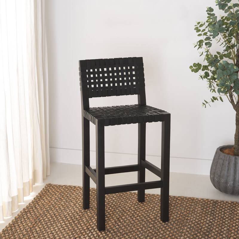 SAFAVIEH Home Sorrento 27-inch Counter Stool - 18"Wx18"Dx38"H