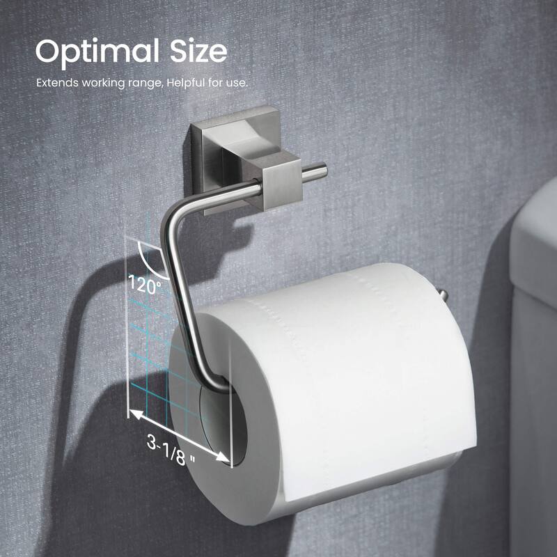 Cube 5-Piece Bathroom Hardware Set