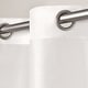 preview thumbnail 9 of 43, ATI Home Chatra Faux Silk Grommet Top Curtain Panel Pair
